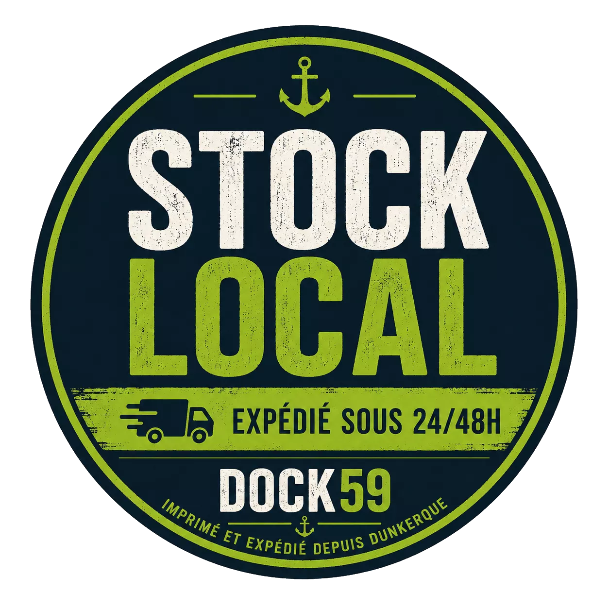 Stock local - expédié sous 24/48h
