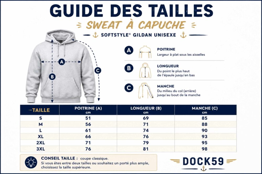 Sweat Gildan Tailles Sweat Gildan