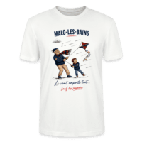 Tee-shirt blanc - Le vent emporte tout - Dock59