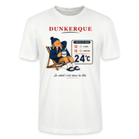 Tee-shirt blanc - Dunkerque 24 degrés - Dock59