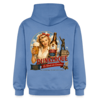 Sweat bleu - La Blonde des Corsaires - Impression Dos
