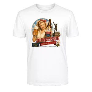 Tee-shirt blanc - La blonde des corsaires