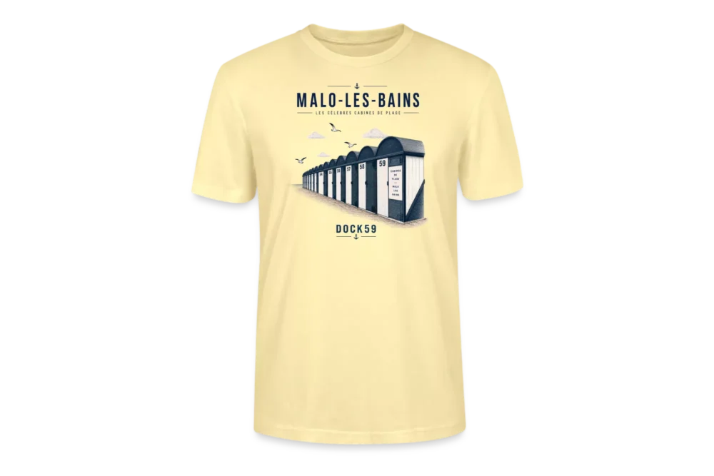 Malo Heritage - création originale DOCK59 inspirée du patrimoine et des cabines de plage de Malo-les-Bains