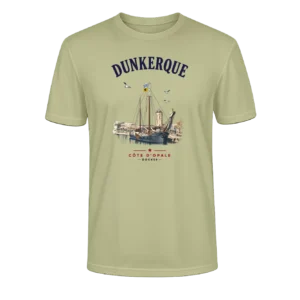 T-shirt Terre de Marins : l'âme maritime de Dunkerque
